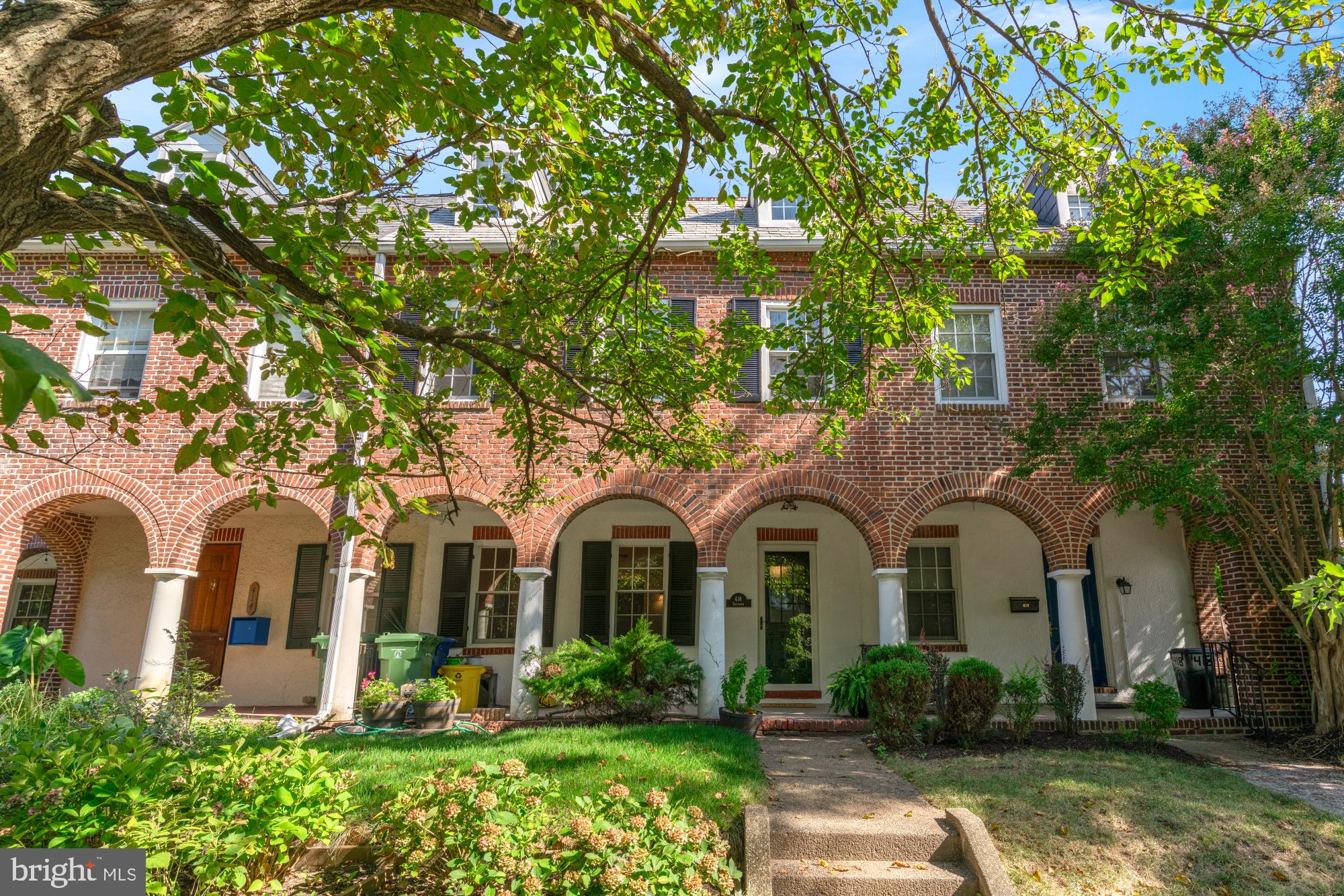 Welcome to historic Guilford! This 5-bedroom, 2-full-bath home at 416 Southway offers the best of both worlds: the charm of a historic community without the burden of HOA fees. Located on a tree lined dead-end street, this special block of architecturally unique homes offers proximity without the traffic.
Step inside and be captivated by the home's historic details, including beautiful wood floors, high ceilings, and intricate moldings that exude timeless elegance. The kitchen features exposed brick walls, stainless appliances, and a water filter has been installed on the kitchen sink, providing clean, great-tasting water on demand. The home's versatile layout is perfect for a variety of needs. The second floor features three spacious bedrooms, including one that is ideal for a private home office or studio space. The third floor offers two additional bedrooms that can function as a cohesive, full-floor primary suite, providing a private and tranquil escape. With abundant closet space throughout the bedrooms and hallways, you'll have plenty of room for all of your storage needs.
The fenced-in rear yard is a private oasis, perfect for outdoor living and entertaining. Enjoy the patio for al fresco dining, cultivate your own garden, or simply relax in the green space. This home is ideally situated close to the Waverly Farmers Market, the Waverly library branch, Johns Hopkins University, and the amenities of Charles Village, making it a perfect blend of historic character, modern convenience, and prime location. Don't miss your chance to experience all that this special property has to offer.