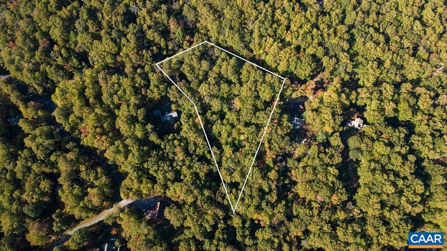 Nice wooded homesite in Stoney Creek and close to the end of the cul de sac. High elevation near Far Knob. Come see the fall foliage and watch for the seasonal views as the leaves fall from the trees.  Nice building shelf forms a potential homesite and there is a recent perc test approved for a three to four-bedroom home. Wide street frontage will assist access and may minimize grade changes. Cool breezes, clean air and a view from above with privacy and mature hardwoods. Come see why this is the perfect location for your dream home.