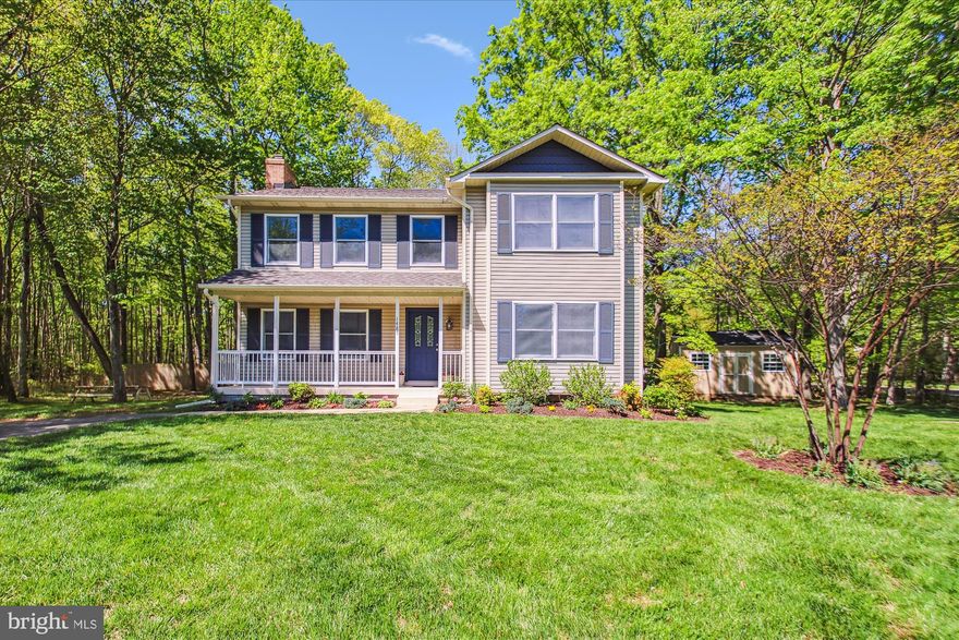 Welcome to this beautifully maintained Colonial nestled on a spacious corner lot in a peaceful cul-de-sac. Freshly painted in neutral tones, this home offers a light and airy feel throughout. The heart of the home is the stunning kitchen—featuring granite countertops, light cabinetry, and a large center island topped with butcher block, perfect for both meal prep and casual dining.
Enjoy your morning coffee or unwind in the evening on the rear deck overlooking nearly half an acre of serene property. Inside, you’ll find gleaming hardwood floors, a dramatic two-story foyer, a grand living room with a cozy fireplace, and a formal dining room ideal for entertaining. The spacious primary suite includes a walk-in closet, an en-suite bath, and elegant French doors leading to a Juliet balcony—offering the perfect way to greet the day without leaving your private retreat. With ample off-street parking thanks to a paved driveway and a quiet setting off the main road, this home offers comfort, style, and functionality in one perfect package. Don’t miss your opportunity to call this property home.