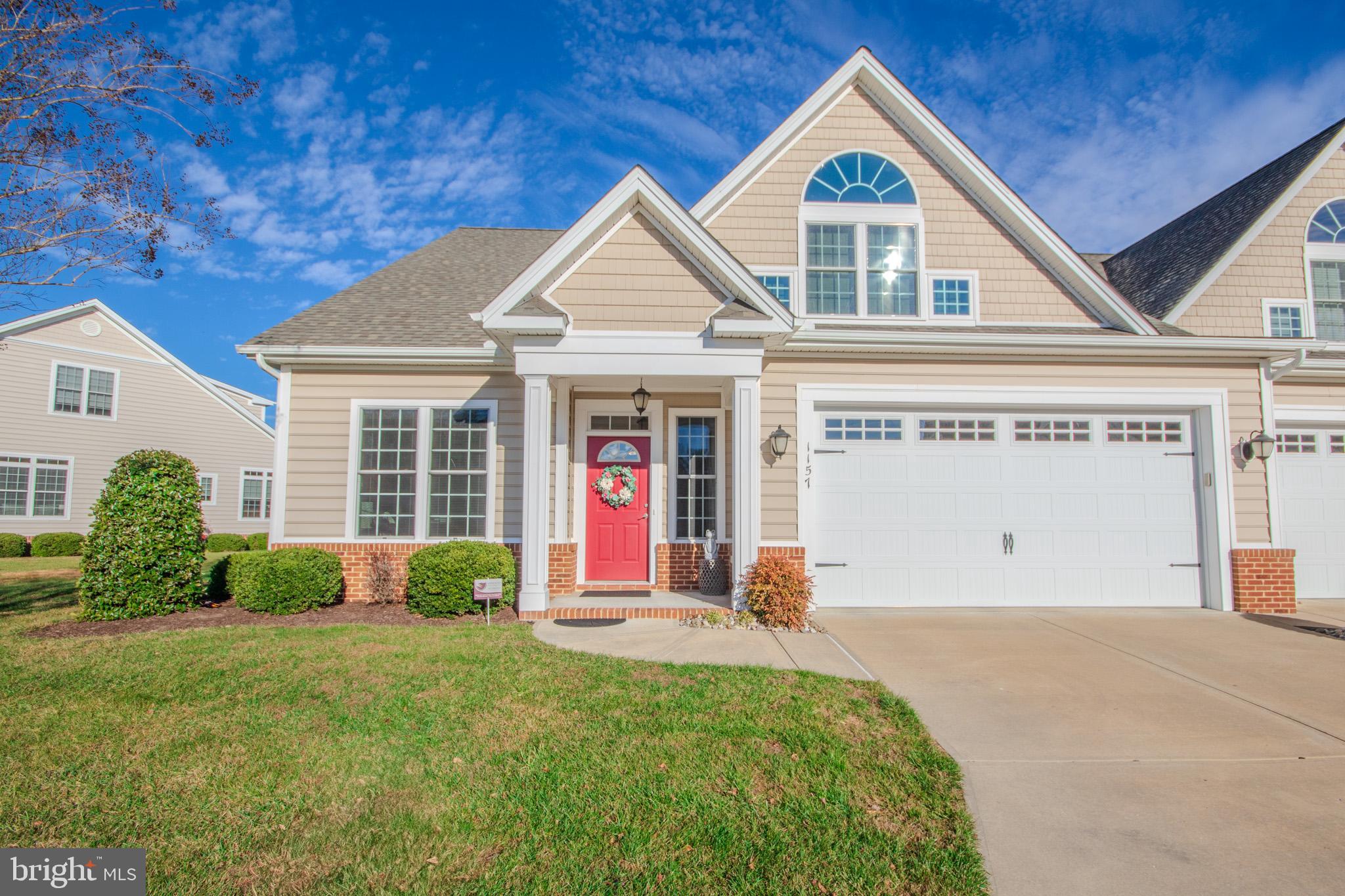 This one-owner home in the desirable, low-maintenance retirement community of SummersGate, has a beautiful open floorplan with cathedral ceilings, built-ins flanking the fireplace, a sunroom and office area, all open to the substantial kitchen. The large primary bedroom and bath, second bedroom or office and laundry room complete the first floor. The second floor has another generously sized bedroom and bath and a versatile open area, perfect for a game room or additional guest space. SummersGate offers wonderful amenities including a pool, exercise room and clubhouse for your use. You don't need to spend your weekends on the yard since that is taken care of for you! Make your appointment to view this beautiful property today!