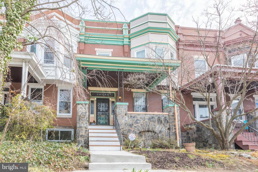 4BRM THS on a great blk w/over 2000 sq ft-Beaut stained glass-Pocket doors-Replacement windows-Gorgeous oak parquet flrs-2 car garage in as-is condition-Brick patio & front & rear porches. Convenient to JHU campus, Union Mem Hospital, Waverly Farmers Market, Hopkins shuttle, the Charm City Circulator-Subject to the CVCBD surtax.