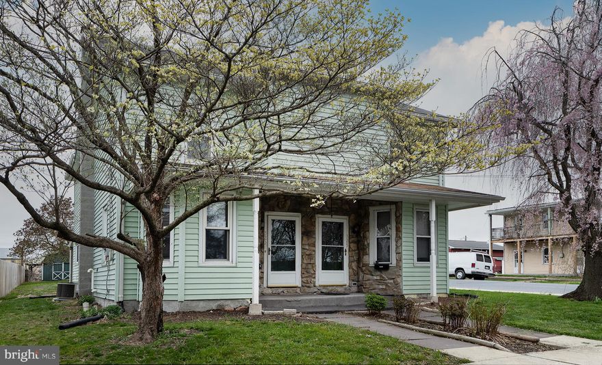 3 Bedrooms 2 Full Baths with Central Air and Natural Gas Forced Air Heat.  Beautifully renovated and available for occupancy APRIL 1ST.  Patio at rear of property with a roof.  Rent $1685...Security $1685.   Landlord providing Electric Range, Dishwasher, Microwave and Refrigerator.  TENANT pays Electric, Trash, Water, Sewer & Gas.    TENANT maintains lawncare and weeding and snow removal.  Large shed at the rear of the property is shared with the neighbor tenant.  NO PETS and NO SMOKING.