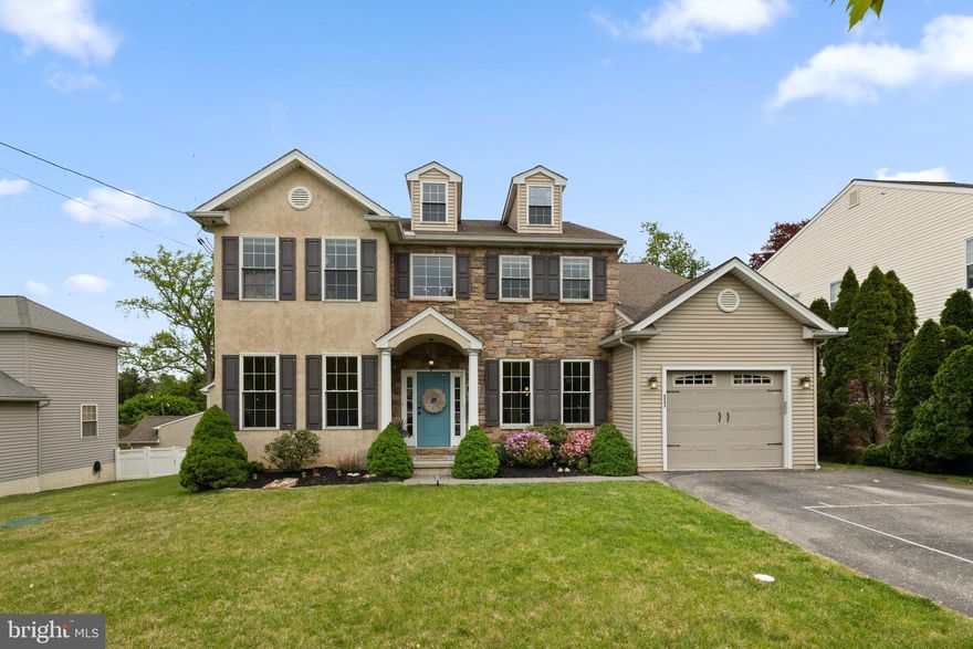 Welcome to 553 Royal Ave in Havertown! This wonderful 14 yr young home is being offered only because the sellers are ready for their next stage.  The kids are grown and it is time for new adventures. The opportunity to seamlessly move into a Havertown home with over 3000 square feet at this price is very hard to come by! The ability to walk to parks, schools, shopping and dinning while maintaining the close knit community feel is just one of many beloved features Havertown is known for.  Let's not forget it is now on the map for employing  the 2026 National Teacher of the Year! 
Pull up to this lovely home and be offered driveway parking for 4 cars and an attached garage with inside entrance. If you enter the home from the front door, you and your guests will be wowed over the cathedral ceilings, the grand staircase and an overwhelming amount of natural light the home allows throughout! With a space to the left that is perfect for a home office you can tuck yourself away from the hub of activity. To the right is the formal dinning room which you will pass through a wet bar area into the open eat-in kitchen and large family room.  This space is the perfect set-up for hosting abundant family gatherings.  Wait till you see the finished basement that really should be referred to as the lower level with its daylight, high ceilings and unfinished area that offers endless options for not just storage but a workout space, maybe a 5th bedroom... whatever your needs require.  
Not that the second floor should take a backseat to the lower floors but the size of the primary suite with dual walk-in closets and private bath, a soaking tub, enclosed shower and double sinks is a space you may want to linger in.  There are three generously sized additional bedrooms all with closets that you rarely can get in classic Havertown. Those bedrooms come with an oversized hall bathroom with two sinks and a tub/shower.  This home has been filled with love and laughter for the last 14 years is ready for the next owner to enjoy!