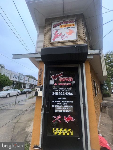 6255 LIMEKILN PIKE PHILADELPHIA PA 19141