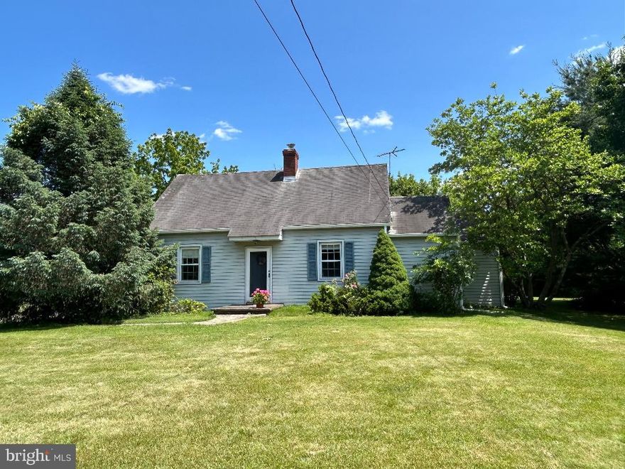 First time on the market in 36 years and in need of updating.    Cape cod home which sits on a large 1+ acre level lot.   3 bedroom 1.5 baths.   Living room with hardwood floors and fireplace.  Den / office.   Family room with Vaulted ceilings.  Formal dining room with hardwood floors.    Full basement with outside exit.  vinyl windows Deck with retractable awning.   Public water and Public sewer.     Possible subdivision.    Many Possibilities.     Close to public transportation and shopping.     More photos will be coming soon.   "   HURRY WON"T LAST  "