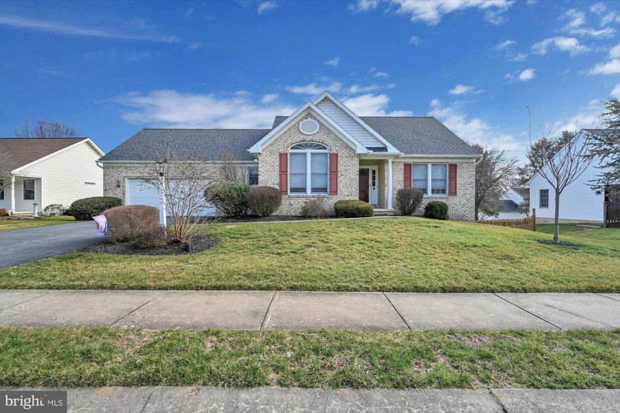 Well maintained rancher in the desirable Woods Edge neighborhood. Convenient to shopping, restaurants and quick access to Rt. 30, this home is in a great location.  Whether you are purchasing your first home, or wanting to downsize, this 2 bedroom, 2 bath home is in a quiet setting and has no HOA fees to pay.  The new deck offers a great place for your upcoming cookouts and the level yard would be a great place to set up Summer yard games.  The unfinished basement has it's own source of heat installed so it is ready to be finished for additional living space.  This house is move in ready.  Schedule your tour today!