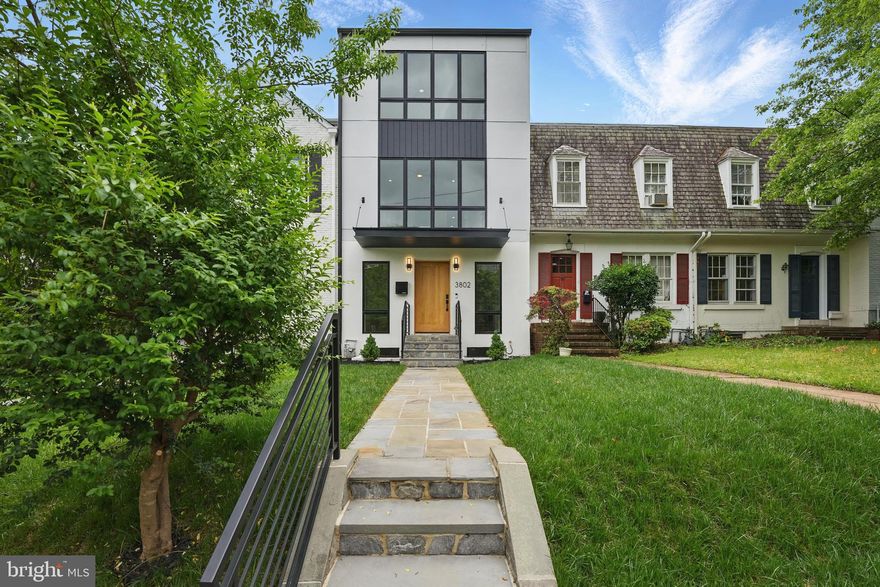 6 BD | 4.5 BA | 3,674 SQ FT + 349 SQ FT Roof Deck | 2-Car Private Parking


Welcome to 3802 T Street NW, a masterfully custom crafted townhouse in the heart of Burleith, developed by Monumental Builders as a personal residence for the property owner. This fully bespoke home exemplifies luxury urban living, combining meticulous craftsmanship, top-of-the-line finishes, and the tranquility of a quiet neighborhood just steps from Georgetown.

Location Highlights:
Perfectly situated moments from Washington International School (0.4mi), Georgetown University Hospital (0.4mi), and downtown Georgetown (1.0mi), this home offers both serenity and convenience—ideal for those who desire the peace of Burleith while staying connected to DC’s vibrant city life.

✨ Features & Finishes:
Custom Chef’s Kitchen outfitted with:

Fisher & Paykel Refrigerator

Bosch 36” Gas Range, Combo Oven, and Dishwasher

Frigidaire Wine Cooler

Kraus Kitchen Sink & Faucet with Dual Tap Instant Hot Water Faucet Addition

Calcutta Laza Quartz Countertops & Full-Height Backsplash

Living Spaces:

MSI Ladson Northcutt Hardwood Flooring

Superior Ventless Gas Fireplace

4” LED Recessed Lighting throughout

Pella Lifestyle Series Windows & 8’ Sliding Doors

Custom Allegany Woodworks Front Door

Baths & Wellness:

Spa-Level Primary Bath with Moen Cia Fixtures & LED Vanity Mirrors

Freestanding Soaking Tub with Glass-Enclosed Walk-In Shower (Waterfall & Body Sprays)

Secondary Baths with Delta Ara, Moen Rinza Fixtures, & LED Vanity Mirrors

Elegant Carrara Large Format Porcelain Tile & Pencil Nosings

Calcutta Laza Quartz Vanity Tops

Systems & Energy Efficiency:

Dual Carrier Heat Pumps with Gas Furnace (Dual-Fuel)

High-Capacity Tankless Water Heater System servicing all 4 levels

2 Separate Samsung Washer/Dryer Sets

🏗️ Construction Highlights:
Rear & 4th Level Addition

Rear Exterior: James Hardie Panel & Artisan V-Groove Siding

Front: Brick Façade with James Hardie Siding and Stucco Detail

Private rear yard with 2-car parking and alley access

🔑 Bonus: Income-Producing Accessory Apartment
BZA-Approved Basement Apartment offers an exceptional investment opportunity with monthly rental income. This fully legal unit includes:

2 Bedrooms, 1 Full Bath w/ Dual Vanity & LED Vanity Mirrors

Full High-End Kitchen Package

Independent Washer/Dryer

Private Walk-Out Entry & Stone Patio

Fire-Sprinkler Safety System Installed

🏙️ Outdoor Living:
Rooftop Deck: 349 SQ FT (19’ x 18.3’) – panoramic city views

Main-Level Deck: 144 SQ FT (18’ x 8’)

Second-Floor Balcony: 48 SQ FT

Stone Patio with Step walkway & full landscaping for front and back of property

Additional Notes:

Total Livable SQ FT: 3,674 + Rooftop & Outdoor Spaces

Transferable Builder Warranty (1 Year)

Don’t miss this rare opportunity to own a custom-built designer home in one of DC’s most sought-after neighborhoods.

Listing agent is related to owner