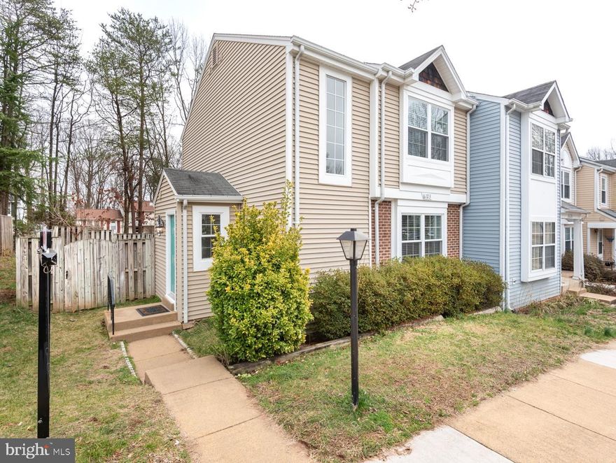 This gorgeous home will go fast! Perfect location in the heart of Centreville! Private, fully fenced yard backing to mature trees. This renovated end unit townhome offers approx. 1,800 fin sq ft, 3 BR/2.55BA! Stunning Kitchen (2018) featuring stylish white cabinetry, Stainless Steel appliances and granite countertops. Large and sunlight family room with wood burning fire place and laminate flooring. Spacious master bedroom with a walk-in closet and newly renovated master bath (2020). Two secondary bedrooms offering lots of space. Laminate flooring in all 3 bedrooms. Fully finished basement with a big rec room, a powder room, laundry and tons of storage. Private deck and a shed.  Recent updates include: carpet,  HVAC and windows (maintenance free vinyl wrapped trim). A perfect 10!