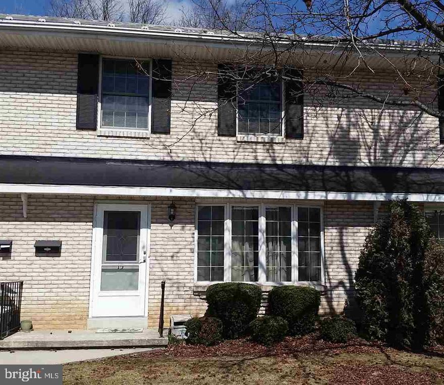 Spacious; Well maintained & ready for immediate possession. Conveniently located close to shopping & I-81. 2 large bedrooms each w/ its own bath. First floor powder rm, Lg Living rm with bay window. Formal Dining rm, wood flrs, Large Kitchen, rear deck for entertaining.  Wide stairs make the move in easy! Full basement for storage or finish for additional living space. Assn fee covers snow removal, lawn care, outside maintenance