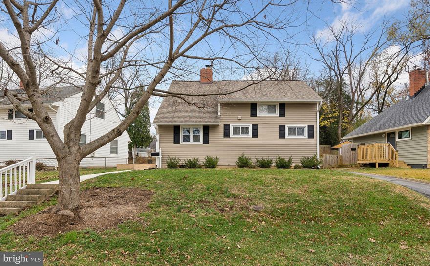 Discover the perfect blend of classic charm and modern updates in this beautifully renovated 4-bedroom, 2-bath home in Rockville’s highly desirable Twinbrook neighborhood. Situated on one of the quietest one-way streets, this home offers a serene retreat while keeping you close to local restaurants, shopping, parks, and the Twinbrook Metro. 
The eat-in kitchen features granite countertops, stainless steel appliances, and stylish grey LVP flooring throughout the main level. Two main-level bedrooms provide flexible private space for guests, a home office, or everyday living, while the fully updated bath exudes luxury with designer tile, a double vanity, shiplap accents, updated lighting, and glass shower doors.
Off the kitchen, the spacious family room is perfect for entertaining or relaxing, complete with a wood-burning fireplace and large windows framing the picturesque backyard. Upstairs, two additional bedrooms, including one generously sized room, share a beautifully updated full bath. Soft carpeting and abundant natural light make the upper level peaceful and comfortable.
Thoughtful updates throughout ensure peace of mind, including a roof, windows, and water heater, and a well-maintained HVAC system. The mostly fenced backyard is ideal for outdoor living, offering a patio for entertaining, a grassy area for play, and a charming garden at the rear. A detached shed with electricity provides versatile storage or a workshop, with a second shed adding even more functionality.
Twinbrook is a fantastic Rockville neighborhood thanks to its unbeatable convenience to great local restaurants, cafés, the new Wegmans and everyday amenities. Residents love being just minutes from neighborhood favorites like Al Carbon, and Twinbrook Deli, plus quick access to Pike & Rose and Montrose Crossing for even more dining and shopping. The walkability, community feel, and variety of nearby businesses make Twinbrook a vibrant and welcoming place to call home.
**offer deadline Tuesday 1/13/26 at 7pm