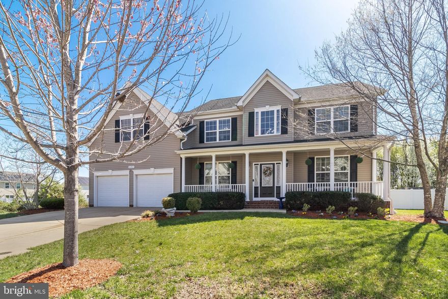 Welcome to your dream home in the prestigious Pembrook Subdivision! This stunning 6-bedroom, 3.5-bath residence offers over 4,000 finished square feet of thoughtfully designed living space, perfect for both comfortable everyday living and grand entertaining. When you first walk in, you are greeted with tons of natural light, bright and open space, a potential office space or sitting room, dining room area, bedroom or another potential office space on the main level. The heart of the home is the fully remodeled gourmet kitchen, boasting high-end stainless steel appliances, double ovens, a cooktop, a walk-in pantry, new countertops, a spacious kitchen island, and beautiful hardwood flooring throughout the main level. Adjacent to the kitchen, a sunroom bump-out leads to a large deck and patio, creating the perfect space for outdoor relaxation. The two-story family room is warm and inviting, featuring a cozy fireplace and prewiring for surround sound, while the 6-foot privacy-fenced backyard provides a serene and secure retreat for your family and pets. Upstairs, the primary suite is a luxurious retreat, complete with a sitting area, walk-in closets, and a spa-like en-suite bath featuring dual vanities, a jetted tub, a separate multi-head shower, and custom tile work. Three additional spacious bedrooms and a convenient upper-level laundry room complete this level. The fully finished basement is an entertainer’s dream, offering a full bedroom and bathroom, a wet bar, a large recreation room, and ample storage space. Additional upgrades include a newer tankless hot water heater, ensuring efficiency and modern convenience. Situated in a prime location, conveniently located within close proximity to Patuxent Naval Air Station, Route 5, shopping, restaurants, and more. Don't miss this opportunity—schedule your private tour today and experience the best of Southern Maryland living!