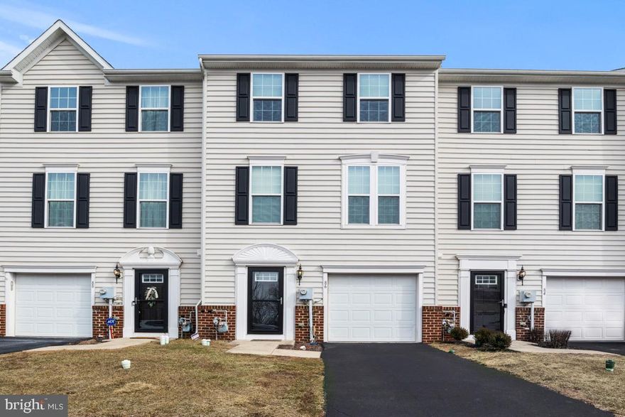 Welcome to 86 Green View Drive, a charming townhome nestled in the desirable community of Coddington View. This home is ready for move-in and offers a comfortable and inviting living space for you and your family.

As you step inside, you’ll be greeted by the foyer, which features a coat closet, garage, and a spacious back room. This versatile room can be used as a children’s playroom, home gym, or office, depending on your needs. The open floor plan on the first floor seamlessly connects the living room to the kitchen/dining space, which boasts granite countertops and a convenient outdoor patio. The patio is perfect for entertaining and  hosting summer barbecues to enjoy the fresh air.

The primary bedroom on the first floor is generously appointed with a large walk-in closet and an en suite bathroom. Two additional bedrooms are also available on this floor, providing ample space for your family.
The upper level laundry room adds convenience to your daily routine, making it easier to keep your home clean and tidy.

Throughout the home, you’ll find crown molding and exquisite hardwood floors that enhance the ambiance that creates a warm and inviting atmosphere.

Located near major highways, grocery stores, shopping centers, and other amenities, this town home offers easy access to all the conveniences you need.

Don’t miss out on the opportunity to make this home yours. Schedule your appointment today!