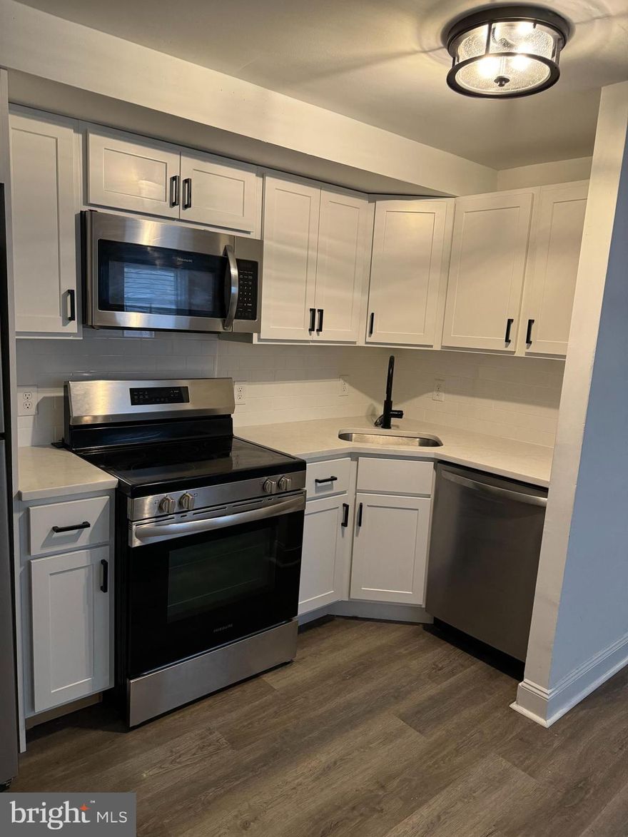 Welcome to 1841 Davisville Road, Apt G3, Willow Grove, PA 19090! This beautifully remodeled 2-bedroom, 1-bathroom ground floor apartment! This bright and airy home features an open living space and a fully updated kitchen with brand-new appliances, including a stove/oven, dishwasher, microwave, and refrigerator with a built-in icemaker. Enjoy modern finishes throughout, a spacious walk-in closet, and a fully remodeled bathroom. Conveniently located just 0.2 miles from Willow Grove Park Mall and Aldi Supermarket, and only 0.4 miles to Willow Grove Train Station. Crestmont Park is also nearby (0.6 mi), along with easy access to local transportation and businesses. A must-see for anyone looking for a move-in ready, low-maintenance living space!"