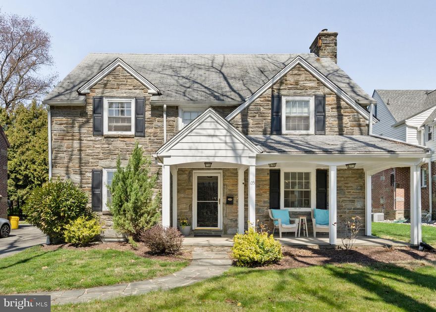 Welcome to 103 N. Highland Avenue, a classic stone Colonial in the heart of Bala Cynwyd—one of Lower Merion’s most sought-after communities and part of the award-winning Lower Merion School District. This gracious 6-bedroom, 3.5-bath home blends timeless architectural character with thoughtful updates, generous living spaces, and an unbeatable walkable location.

Step inside to a bright, inviting main level where sunlight pours through oversized windows, highlighting the warm hardwood floors and elegant millwork. The expansive living room features a striking fireplace with a rich, dark mantel, built-in shelving, and plenty of room for both everyday living and entertaining. A convenient first-floor powder room adds ease for guests.

The open dining and kitchen area is designed for connection—perfect for gatherings large or small. The dining room flows effortlessly into an updated kitchen with wrap-around windows, granite countertops, and ample cabinet space, creating a comfortable and functional hub for daily meals and hosting.

Upstairs, you’ll find multiple levels of well-proportioned bedrooms offering incredible flexibility—ideal for large households, home offices, or private guest spaces. Three full baths serve the upper floors, including one updated with modern finishes. Central air on the first and second floors keeps the home cool throughout the summer months.

The finished basement offers even more living space—perfect as a media room, playroom, fitness area, or hangout zone—along with additional storage and laundry.

Outside, the home’s classic stone façade, covered front porch, and mature landscaping create an inviting presence on one of Bala Cynwyd’s most beloved residential streets. The backyard provides space to play or unwind in a peaceful suburban setting, along with a 2-car garage.

This location is unmatched. Just blocks from Bala Cynwyd’s charming shops and restaurants, the Cynwyd Heritage Trail, and the beloved Bala Cynwyd Library. Parks—including the award-winning Bala Cynwyd Park, tennis courts, and playgrounds—are all moments away. Quick access to Center City via nearby train stations and major roadways makes commuting simple while enjoying the tranquility of the Main Line.

103 N. Highland Ave offers the best of Bala Cynwyd living: historic charm, generous square footage, a premier school district, and a location that places every convenience at your doorstep.