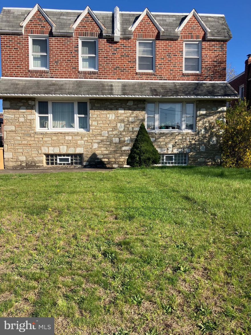 Welcome to 9075 Convent Avenue, a spacious twin home nestled in the desirable Academy Gardens section of Northeast Philadelphia offering a wonderful opportunity to make a home truly your own. This well maintained property offers 2,567 (per public records) of comfortable living space, featuring 3 bedrooms and 1.5 bathrooms. There is plenty of room to grow, personalize, and create lasting memories. Step inside to find a bright home, with lots of natural lighting. A solid layout and great bones provide the perfect starting point for your vision. Whether you are looking to update finishes over time or fully reimagine the space, the possibilities are endless.  The full basement offers additional storage or living space, and the built-in garage adds everyday convenience. This home is being sold by a "Family Trust" in its 'AS-IS' condition. This is a great opportunity for buyers looking to add value and customize it. Located close to shopping, dining, schools and major roadways. A great chance for buyers who want space and value. Don't miss your chance to own this home in Academy Gardens. Schedule your showing today! Family members are actively removing personal belongings from the property at this time.