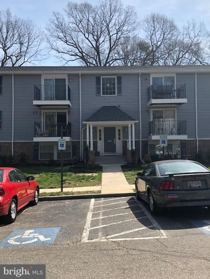Patio level, 2 bed, 2-bath condo in Chesterfield. Pleasant wooded view. Can grill on common area. Paint & carpet 2 yrs new; still fresh. Owner's Bedroom with en suite bath. Updated SS appliances and breakfast bar. Tenants have access to 2 pools and tot lots. Rent includes water, trash, recycling, condo fees, lawn care & snow removal. Easy access to BW Medical Center, Ft Meade, Baltimore & DC.