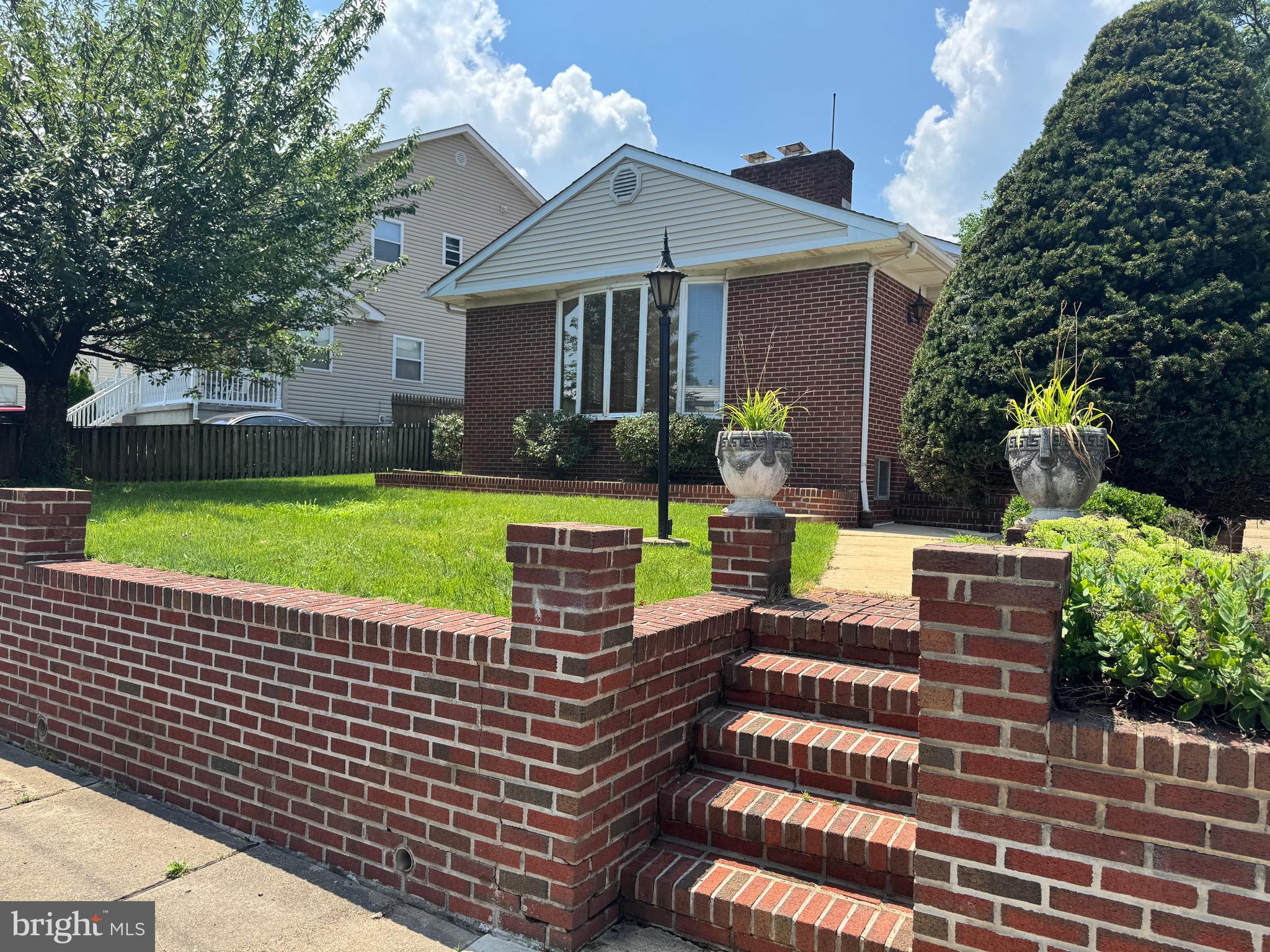 MUST SEE THIS QUAINT RANCHER IN BROOKLYN WITH UNIQUE FEATURES. PRICED BE,OW APPRAISED VALUE. ONE FLOOR MAKES FOR EASY LIVING BUT POSSIBLE IN LAW IN LOWER LEVEL, PARTIAL KITCHEN WITH OPEN LIVING AREA AND FULL BATH WITH SEPARATE ENTRANCE. GREAT FLOW. UPDATED KITCHEN, NEWER WINDOWS, TOP OF THE LINE TRANE AC. PRIVATE FENCED YARD WITH HUGE SHED. 2 FIREPLACES, 2 REFRIGERATORS AND 2 STOVES , WALK TO CURTIS BAY ELEMENTARY SCHOOL AND THE NEW REC CENTER COMING SOON. 1 YEAR WARRANTY. ESTATE SALE SO BEING SOLD AS IS, BUT THIS WELL MAINTAINED HOME IS IN MOVE IN CONDITION.
.