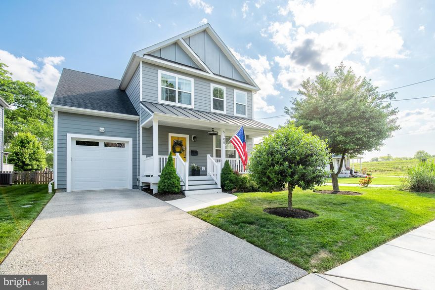 Welcome to 5105 Emerson Street - a stunning home located in the town of Edmonston, Maryland, a part of the City of Hyattsville! This move-in ready home has modern features and finishes throughout - but what makes it truly special is the fully permitted Airbnb on the lower level of the home! Built in 2017, this Werrlein Properties home’s design will stand the test of time for years to come. From the coffered ceiling to the chef's kitchen, no detail has been spared. The kitchen boasts exquisite marble countertops, a gas range, and Kitchen Aid suite of appliances. The main level also has access to the fantastic private outdoor spaces. The screened-in porch will be a place to spend warm summer nights and crisp fall days. Additionally, the spacious deck,  patio, and green space are perfect for bbqs and parties! The primary bedroom suite includes a spa-like bathroom and spacious walk-in closet. The three additional bedrooms on the upper level are large and have ample closet space as well. The lower level of this home is a fully permitted 2 bed/1 bath Airbnb with a full kitchen, laundry, and private entrance. Whether you're looking for additional income or a comfortable space for guests, this lower level offers endless possibilities. The location of this home is perfect for those looking for suburban comforts with easy access to everything DC has to offer! You are a 5 minute drive from the heart of Hyattsville for shopping, dining, breweries, and community activities. The University of Maryland and metro are both a short 10 minute drive from the home, along with the neighboring community of Riverdale Park Station which has Whole Foods Market and even more local businesses to enjoy. For those who enjoy the outdoors, the Anacostia Tributary Trail is ideal for biking, walking, and jogging, is also near by. Take the virtual tour to further explore the amazing features of this home before you book your visit!