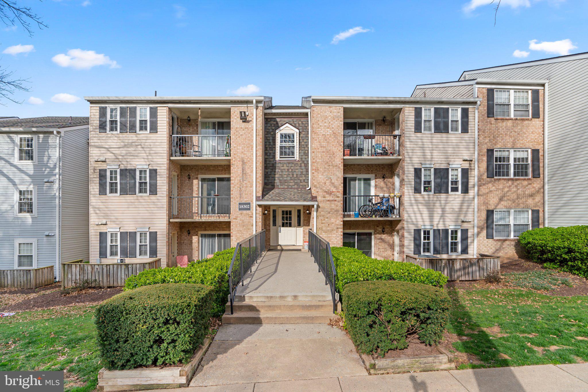 Incredible opportunity for a modern and stylish 1 bedroom, 1 bath rental nestled in the desirable Flower Valley Community in Gaithersburg, just minutes from all your everyday needs including public transit, shopping centers, and all that Gaithersburg has to offer! This first floor unit has been enhanced with sleek luxury vinyl plank flooring that flows throughout the entire unit. An open living/dining combo invites you in with sun-filled spaces and a built-in serving bar in the dining area that conveniently sits just off of a spacious galley kitchen. The kitchen comes equipped with ample counter space, electric cooking, crisp white cabinetry and a separate laundry room. The bedroom is large in size and offers lots of closet space, and private access to outdoor patio on ground level. Enjoy the luxury of a low maintenance and active lifestyle in this community with a pool, and sport courts! All applicants must apply via Rent Spree Link (provided in Agent Remarks)