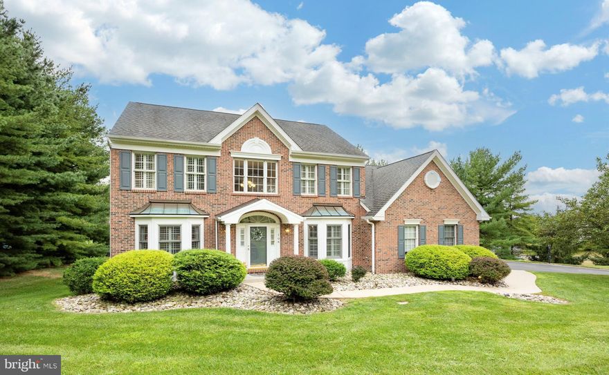 Rarely does a home become available in this coveted neighborhood of Waltz Lea! Make this one YOURS! Exceptional in every way: Remodeled EAT-IN KITCHEN; Walk-Out FINISHED LOWER LEVEL; idyllic SCREENED PORCH plus Deck; oversized CORNER LOT; award-winning WEST CHESTER SCHOOLS; also LOW TAXES and NO HOA; plus NEW high-end enhancements throughout! Welcome home to 108 Waterwillow! Up the front walkway lined with riverstones and vibrant gardens, across the covered front Porch, and into the bright two-story Reception Foyer. The first floor is replete with gleaming hardwood floors; plantation shutters; and custom shadowbox millwork, trim, and moldings. The sophisticated Dining Room is equally suited for festive gatherings and casual everyday dining, and the Study/Office has french doors and custom built-in adjustable wood bookcases --- plus both rooms feature sun-filled bay window bump-outs! The open lay-out continues into the extended Living Room with gas fireplace and windows that frame the verdant outdoor treescape. Into the large Day Room that has a wall of sunlit windows and a stylish beverage center showcasing glass-front displays w/lighting; multiple cabinets; quartz counters; sink; and fridge --- perfect for mixing cocktails or brewing your favorites coffees/teas! The Breakfast Room includes slider doors to the Deck, and the Eat-in Kitchen is a dream with its timeless white shaker-style cabinetry; quartz counters & backsplash; stainless steel appliances; gas cooking; sit-up center island; extra recessed lighting; and sizeable pantry. The bonus Mudroom Laundry has a new custom farmhouse halltree with bench, storage and iron hooks; a laundry tub/sink; cabinets and counter space; and access into both the 2-Car Garage & the screened Sun Porch. A Powder Room and hall closet with new shelving complete this first floor. A striking turned staircase, highlighted by soaring foyer windows, leads to the second floor and 4 Bedrooms all with ceiling fans and ample closets. The Primary Bedroom has a stunning raised ceiling with new custom millwork --- in fact the new custom millwork & plantation shutters throughout the second floor exude a refined farmhouse-inspired design. You will love the custom organizers in the walk-in closet, and there is a second bonus closet. The redesigned Full Bath has a walk-in shower with sleek frameless glass and mosaic stone, plus a double sink vanity with white cabinetry. Down the hall are the other 3 Bedrooms and Full Bath with tub/shower combo. The fabulous Walk-Out Finished Lower Level has been thoughtfully designed, with a Game Room; Family Room w/built-in media center; and a Wet Bar --- both the media center & bar have been freshly painted a chic “hale navy” dark blue! There is also a fitness area; office alcove; Full Bath w/shower; plenty of storage; and a whimsical cupboard-under-the-stairs nook! Outside there are so many versatile spaces, perfect for both lively entertaining and everyday unwinding. The screened Sun Porch extends the living spaces outdoors, and with its panoramic views of the yards & woods it feels like your own private treehouse! Plus there are both a door out to the Deck w/steps down to the yard and a door out to a ramp leading to the expanded driveway for extra parking. Conveniently there is an upgraded brick paver walkway lined with riverstones and solar lights that leads out to the flat, grassy yards and extends all the way to the lower level exterior door. Walk to Waltz Park and Peirce Middle School, and just minutes to all the fun of downtown West Chester! Close to Rtes 322/100/202, trains, shopping, dining, parks & trails, plus the Main Line/Philly/DE/shore points & everywhere you want to be! BONUS --- includes an AHS ShieldComplete Home Warranty, which is their highest level of coverage & peace-of-mind for you! Some photos virtually staged. Verification (including sq ft/size/lay-out/more) lies with the consumer.