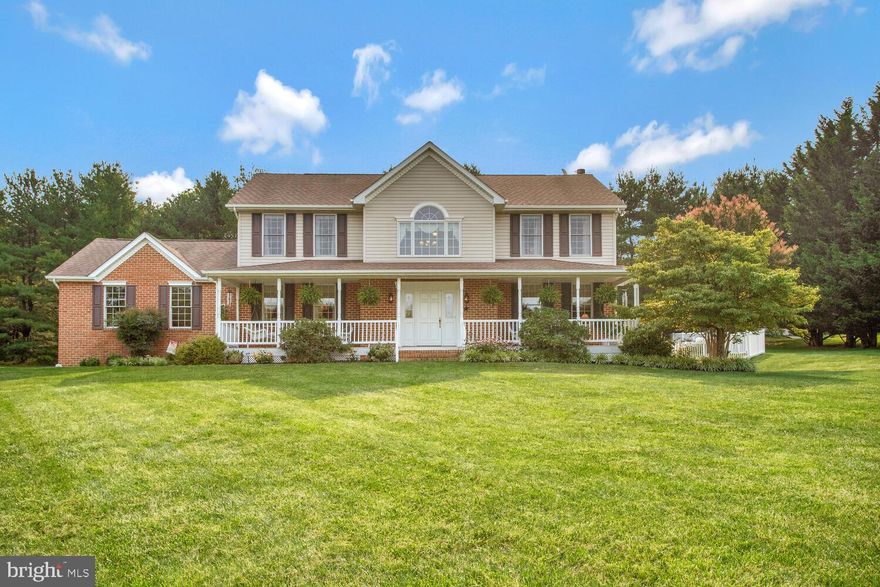 DEADLINE FOR OFFERS SUNDAY  5:00PM ==   Rarely available home in Mount Carmel Meadows.  Beautiful private colonial home situated 1.77-acre lot on a quiet cul-de-sac in highly sought-after Hereford school district.  This lovely cared for home offers a main floor with a large kitchen overlooking the sunken family room with a gas fireplace and large windows showcasing the breathtaking view of the beautiful inground salt water pool surrounded by flowers and a fishpond. Separate spacious dining room & living room with gleaming hardwood floors, kitchen with  granite countertops and stainless-steel appliances, tiled mudroom with washer and dryer nearby that leads to a spacious deck and pool which is the perfect spot for outdoor grilling and entertaining! The upper-level features 4 spacious bedrooms and 3 full baths. The huge finished lower level has a great entertainment room and a separate room for optional office or kids toy room. Dual zone HVAC.   Oversized 2 car garage with plenty of extra parking space in driveway and parking pad. Bring all your friends to enjoy the summer days at the pool surrounded by private deck and landscaped yard.  Don’t miss this one !!!