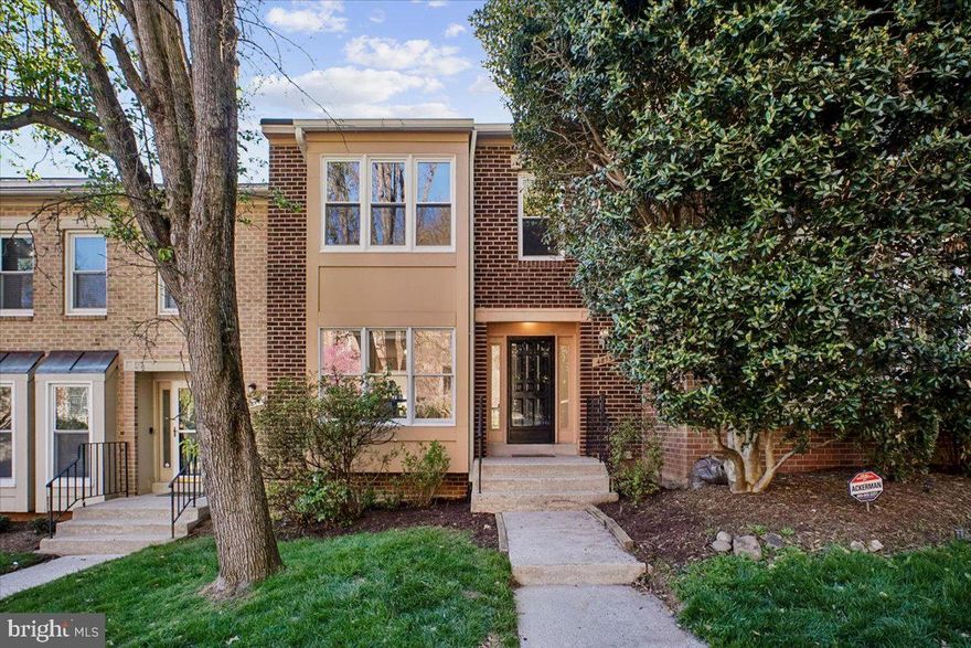 Virtual tour and floor plan available! Welcome to refined, effortless living in the heart of the highly sought-after Stoneybrook community! Nestled on a quiet, tree-lined street yet just minutes from the vibrant dining and shopping of Bethesda and Rockville, this beautifully refreshed 3-bedroom, 2-full-bath, and 2-half-bath brick townhome perfectly blends tranquil surroundings with ultimate city convenience.

Location is everything, and this home delivers. Enjoy a short, scenic stroll to the Grosvenor-Strathmore Metro Station, the world-class Music Center at Strathmore, and the lush trails of Rock Creek Park. Outdoor enthusiasts will love being walking distance to the Bethesda Trolley Trail, Beach Drive, local parks, playgrounds, tennis courts, and nearby swimming pools (Garrett Park and Parkside). When it’s time to grab a bite or restock the pantry, you are just steps away from local favorites like the Black Market Bistro and Grosvenor Market, widely regarded as the best neighborhood market in Bethesda. With seamless access to Pike & Rose, major commuter routes (I-270 and I-495), and zoning for the highly rated Walter Johnson High School cluster, this location truly checks every box.

Sprawling across three meticulously upgraded levels, this home offers true turnkey peace of mind. Step inside to a sun-drenched main level accented by gorgeous new flooring and a bright, open flow. The heart of the home is the fully remodeled, state-of-the-art kitchen (2025), featuring brand-new stainless steel appliances, premium soft-close hardwood cabinetry, stunning quartz countertops, and sleek modern finishes. It is an ideal space for everyday cooking and entertaining. Just off the main living area, step outside to your private, low-maintenance Trex rear deck (built in 2024). It is the perfect serene backdrop to enjoy your morning coffee or an evening glass of wine.

Upstairs, natural light pours into the spacious owner's suite and secondary bedrooms through brand-new, energy-efficient windows (2025). The beautifully updated bathrooms throughout the home showcase stylish new hardwood vanities topped with sleek quartz, as well as modern designer lighting fixtures, offering a clean, fresh look in every space.

The fully finished, walk-out lower level expands your living options with a versatile recreation room anchored by a welcoming fireplace. This highly adaptable space can easily serve as a cozy media center, home gym, or play area, all while offering seamless access to the outdoors. Complete with a conveniently updated half-bathroom, this lower level is as functional as it is inviting.

Property Highlights & Major Upgrades: * Brand New Roof (2025) for ultimate peace of mind.

• Fully Remodeled Kitchen & Appliances (2025) featuring soft-close hardwood cabinetry and quartz countertops.

• New Bedroom-Level Windows (2025) maximizing light and efficiency.

• Gorgeous New Rear Deck (2024) for private outdoor living.

• Beautifully Updated Bathrooms with brand-new hardwood vanities, quartz countertops, and updated lighting.

• New Flooring Throughout creating a cohesive, modern aesthetic.

• 2 Parking Spaces for everyday convenience.

Residents of Stoneybrook benefit from beautifully maintained common areas, walking paths, and a welcoming community atmosphere. 100% move-in ready and thoughtfully upgraded from top to bottom, this rare gem won't last long. Schedule your private showing today!