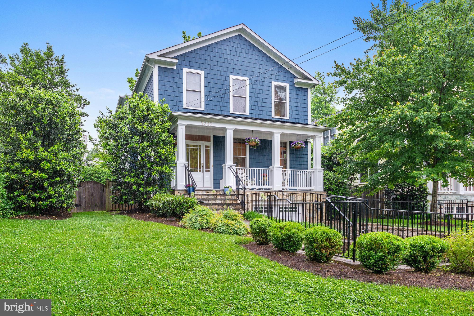 NEW LISTING! Stunning newer home w/ gourmet Kitchen open to Family & Breakfast room, formal LR & DR, 2nd lvl w 4BR/3BA + laundry, finished LL w bedroom, full BA, rec room & Garage access! Gorgeous landscaping, hardscaping, lush greenspace, front porch...in idyllic neighborhood, approx 1/2 mile to Metro, shops and restaurants! Seller reserve right to accept/reject any offer. OPEN HOUSE CANCELED