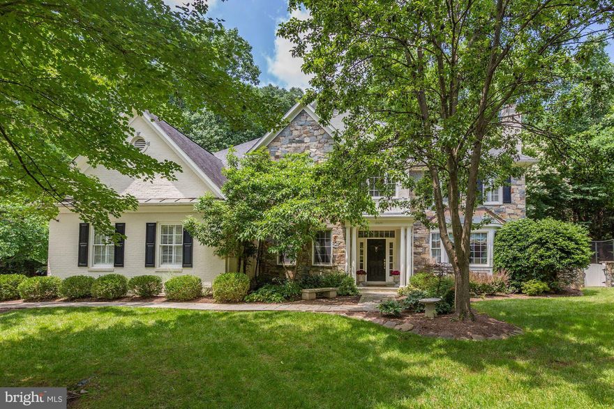 On a  Private drive connecting to MacArthur Blvd. Welcome home to this beautifully maintained and stylishly upgradedhome. Sited in a charming and private enclave, this fabulous brick and stone home offers all the bells and whistles and is perfectly placed for easy access to DC and Virginia! 3 finished levels, 4 big bedrooms, 4.5 baths - over 5,000 square feet of perfectly functional space!