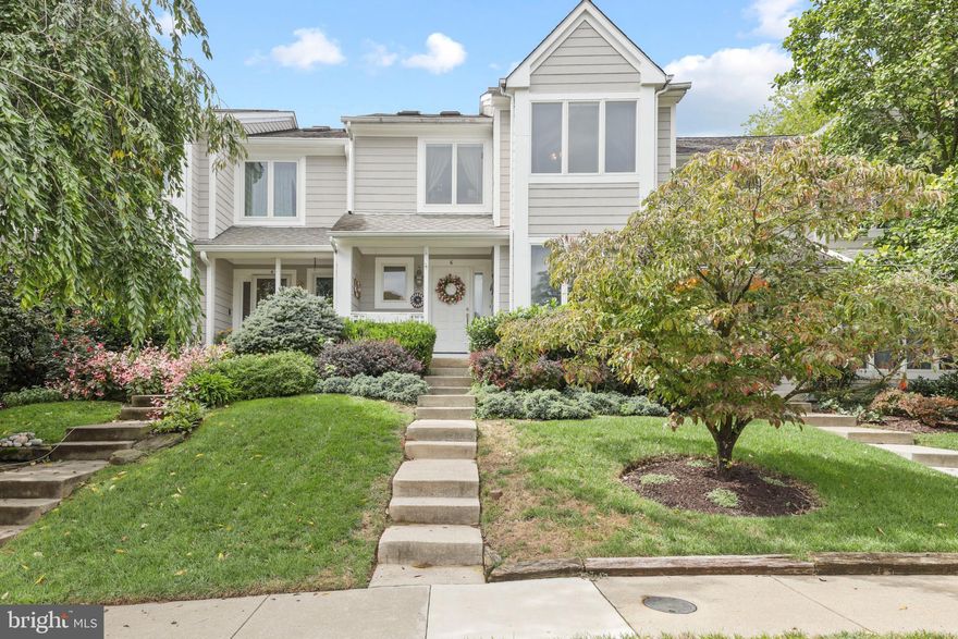 Rarely available townhouse in the sought after community of Ashland.  Updated kitchen with granite counters and ceramic tile floors.  Freshly painted throughout with new carpet on the main level, upstairs and the lower .  Sit and relax by one of the two gas fireplaces in the living room or Family room. Upper level has three bedrooms and two full baths.  Spacious Primary Suite with vaulted ceilings and a walk in closet. Lower level has a walk out basement to a covered deck.  Extra storage in the utility room/laundry room.  Enjoy easy living as the community cuts grass, removes snow and mulches every spring. Walking distance to the NCR Trail and minutes from Wegmans, 83 and Hunt Valley Shops. Do not miss this turn key home!