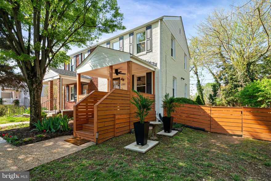 Welcome to 2719 Fort Drive, a tastefully updated 2-bedroom, 2-bathroom home located in the highly desirable Jefferson Manor neighborhood. This home offers an unbeatable location, less than a half mile from the Huntington Metro station, providing easy access to everything the area has to offer. This address also qualifies for special financing with below-market rate, no mortgage insurance, and as little as 3% down. 
As you step inside, you'll be greeted by freshly painted walls and gleaming hard wood floors that flow throughout the living areas. The spacious, open kitchen features a breakfast bar and a cozy dining area, perfect for meals and entertainment.
The fully renovated basement is a standout feature, with plenty of natural light and a modern full bath. It also includes a wet bar and cabinetry, offering an ideal space for relaxation or hosting friends. The laundry area features brand-new washer and dryer units, adding convenience and peace of mind.
Outside, you'll find an updated front porch with a ceiling fan, perfect for enjoying the fresh air and chatting with neighbors. The newly designed rear deck invites you to unwind or entertain, while the fully fenced backyard offers privacy and a garden area for your green thumb. A storage shed will keep your toys and tools organized. 
Find peace of mind with the many updates and improvements- New roof in 2021 with warranty, new washer and dryer 2025, new water heater 2023, new HVAC condenser and coil 2022, new furnace 2017 still under warranty, new deck and porch 2020/2023, interior and exterior paint/floors refinished 2025. 
***Not just close to the Metro, this home is convenient to many nearby shops and restaurants!  Minutes from Old Town, Eisenhower, Del Ray, National Harbor, Fort Belvoir, and Amazon HQ—easy access to I-495. ***
This social and vibrant neighborhood has been featured on News Channel 4, The Washington Post, and other publications.  No HOA, but a very active civic association with several events/activities throughout the year.  Engaging social media sites and personally delivered newsletters post information on events like the annual block party, home and garden tour, community yard sale, holiday parties, food trucks, and much more.  
This home is priced very well, while offering some great features in a prime location. Don't miss out on this fantastic opportunity!