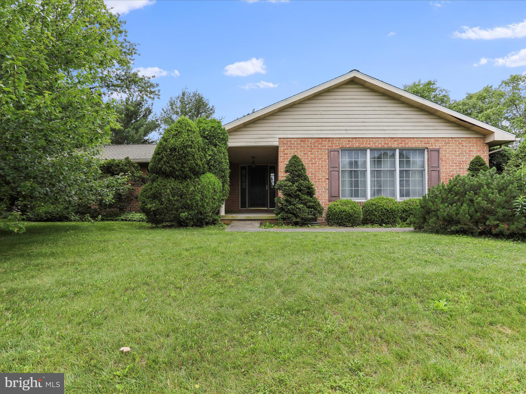 This charming 4-bedroom, 2.5-bath brick rancher blends comfort and functionality in a classic single-level layout. A welcoming foyer with walk-in closet opens into a spacious living room with French doors, perfect for quiet evenings or entertaining guests. The formal dining room provides an elegant space for gatherings.
At the heart of the home is a cozy family room with a brick fireplace and built-in shelving, located just off the kitchen. The kitchen features rich cherry wood cabinets and easy access to the laundry room and Florida room, offering additional living space year-round.
The primary bedroom includes a private en suite bath, while three additional bedrooms share a full hall bath and a convenient half-bath for guests. Thoughtful details, ample storage, and solid construction make this a must-see home.
Perfect for anyone seeking one-level living with room to spread out.