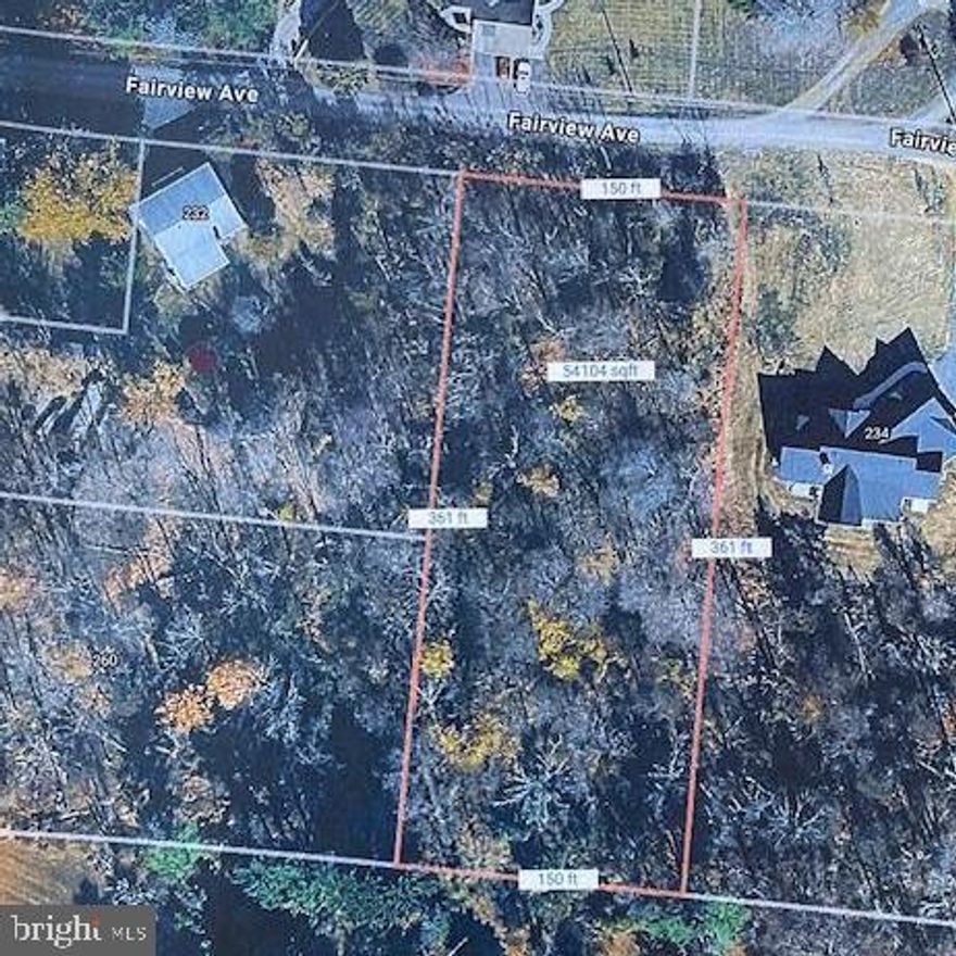 A vary rare opportunity to build new construction in New Hope boro on a level 1.32 acre lot with public sewer. Lot is located on Fairview ave, off of S Sugan Rd.  Some clearing and engineering have been completed on this site along with public sewer connection permit.