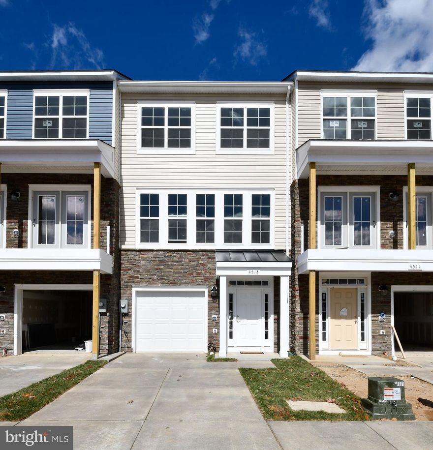 One year old townhome featuring mezzanine level & rooftop deck! This four-level unit features an open floor plan with many standard features such as gourmet island kitchen, stainless appliances, granite countertops & upgraded cabinetry. 9ft. ceilings, recessed lighting & LVP flooring. Luxury Master Bedroom Suite with walk-in closet and tray ceiling. Maintenance free rear deck, concrete driveway & one-car garage & additional community parking. The Roseland Townhome community is ideally located to the VRE commuter rail, I-95, shopping and downtown Fredericksburg.