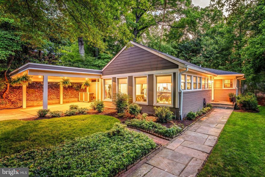 One-of-a-kind mid-century rambler in the highly sought-after Woodmoor neighborhood. Perfectly positioned on a private corner lot with professional landscaping and exceptional curb appeal. Meticulously maintained and thoughtfully updated by its current owner, this home blends timeless charm with modern functionality. The recently renovated kitchen opens seamlessly into a bright sunroom/family room surrounded by windows, creating the perfect gathering space filled with natural light. The spacious living room and dining room feature a custom wood-burning fireplace, smart recessed lighting, and peaceful views of the backyard oasis. The main level includes three generously sized bedrooms and two full bathrooms, while the finished attic provides flexible bonus space and rare additional storage.
The walkout lower level offers expansive recreation space, an additional bedroom and full bathroom ideal for guests, plus a large laundry and storage area.
Outside, enjoy the beautifully manicured yard, new patio, and fire pit - perfect for year-round entertaining. Major recent improvements include Hardie Plank siding and exterior paint, a solid mahogany front door, a custom carport with EV charger readiness, updated insulation and water heater, smart home features, and more!