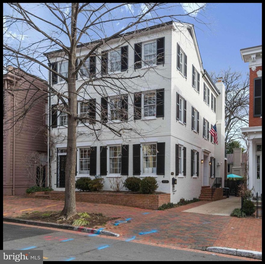 Incredible entertaining house with terrific East Village location! 6 BR, 5.5 BA, 4-car parking. Living room opens out to lovely garden with outdoor kitchen, pool & seating areas. Master w very large closet, dressing room & BA, 2 more BRs on same level. 3 BRs, 2 sitting rooms & 2 BAs on top level. Lower level family room w large bar, exercise room, second kitchen, table space wine cellar & storage.