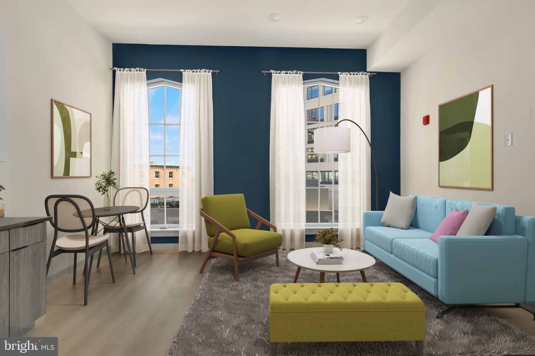 Available Mid-May | Leasing Special: 2 months free on a 15-month lease!
Welcome to The McDermott, a brand-new construction reviving the legacy of the historic McDermott’s Tavern, located in the Spring Garden neighborhood. Perfectly positioned equidistant between Temple University and City Hall, this contemporary multi-unit building sits directly on the Fairmount-Broad Subway Station, making Center City just minutes away. Each spacious one-bedroom apartment features elegant wood flooring, central air conditioning, and the convenience of in-unit laundry. The contemporary kitchens are outfitted with stainless steel appliances while floor-to-ceiling arched windows provide a touch of architectural grace and ample natural light. Generous closet space and high-end finishes add to the comfort and style of these units. The McDermott boasts a range of amenities including a rooftop deck with breathtaking 360-degree views, an elevator, off-street parking, two stairwells, a digital doorman, a bike room, and a dedicated trash room. Steps from Aldi and the Broad Street Line, you'll enjoy unmatched convenience and easy access to all of Philadelphia. These units won't last long - call today! Please note exact layouts & finishes may vary.
Lease Terms:
Generally, 1st month, 12th month, and 1 month security deposit due at, or prior to, lease signing. Other terms may be required by Landlord. $55 application fee per applicant. Pets are conditional on owner's approval and may require an additional fee , if accepted. (Generally, $500/dog and $250/cat). Tenants responsible for: electricity, cable/internet, and a $40/month flat water fee. Off-street parking is available on a first come, first serve basis for $300/month. Landlord Requirements: Applicants to make 3x the monthly rent in verifiable net income, credit history to be considered (i.e. no active collections), no evictions within the past 4 years, and must have a verifiable rental history with on-time rental payments. Exceptions to this criteria may exist under the law and will be considered.
Leasing Special Details: Price reflects 2 MONTHS FREE on a 15-month lease applied as a monthly discount. Tenant pays net effective rent for the initial lease term! Gross rent is $1,675/month, net effective rent is $1,452/month.