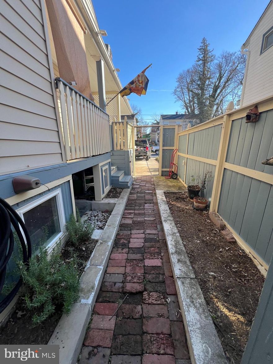 Totally over-improved home for the neighborhood!  Two studio apartments opening to deck in backyard provide over $2000 of rental income each month.  Owner built a balcony with French doors to dining room of main house and the rear deck is large enough to host parties of 50+ people.  Behind the deck in the back yard you have a cabana with a fireplace for chilly summer nights and fall get-togethers.  Inside, the master has two walk-in closets, an electric fireplace and room for a king sized bed and office (two rooms were combined to make the sumptuous master).  Upstairs there are two linen closets and the bathroom is black and white ceramic tile with a dramatic black tile floor.  On the first floor, the kitchen was renovated during 2020-2021 with granite, stainless steel and lots of ceramic and upgraded cabinets.  The living room, dining room and kitchen are open concept for entertaining groups.  Shining blonde hardwood was installed throughout the first floor in 2010 replacing the original damaged hardwood floors.  Around 2012, the unfinished basement was finished to provide a snack bar in the bedroom area (2 bedrooms, one with a walk in closet) and a full bath with a ceramic shower stall was installed.  The rear portion of the basement was used to create a studio apartment with a bedroom and bath.  The back of the first floor was partitioned off to create another studio apartment with a bedroom, full bath with a ceramic shower and a kitchenette.
There are so many thoughtful touches in this home: decorative built-in shelving along the ceilings for pictures, CDs and DVDs, wine glass holder above the snack bar downstairs, exterior lighting along the brick walkway at the side of the house, wrought iron gate for security (to the back yard and apartments), producing apple tree in the front yard, long stick-built shed in the back yard for tool storage.  No deferred maintenance here!  Studios remodeled 2 years ago, 2012 master bedroom renovated, hot water heater is 3 years old, furnace is 4 years old, pitched roof is 2 years old (architectural shingles not the flat roof, kitchen renovated during COVID,   Entire home has 3100 sq. feet of living space according to County inspectors.  Come and see if this works for your new home in Silver Spring.  And easy walk to bus stop, long walk but doable to both Glenmont and Wheaton metro stations.  Just a few blocks from the Wheaton HS and Vocational School.  Although the home is in great condition, the owner is selling AS IS because he has moved out of town.  Inspection was already done and findings are available to interested parties.