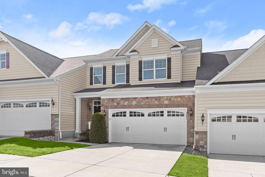 Welcome to 2845 Union Square Road, nestled in the highly sought-after 55+ community of New Windsor in Carroll County, where comfort, convenience, and low-maintenance living come together beautifully. This stunning home offers soaring vaulted ceilings, abundant natural light, and thoughtful design throughout. A welcoming foyer leads into the bright eat-in kitchen featuring granite countertops, sleek stainless steel appliances, a center island with breakfast bar, ample cabinetry, pantry, and a casual dining area perfect for everyday meals or gathering with friends. The adjacent family room serves as the heart of the home, highlighted by dramatic vaulted ceiling and direct access to a screened-in deck, an ideal spot to relax and unwind. The main-level primary suite provides easy one-level living with a walk-in closet and private en-suite bath, while a powder room, laundry room, and access to the two-car garage add everyday convenience. Upstairs, a versatile loft overlooks the living space and is complemented by two additional bedrooms, a full bath, and generous storage. The lower level offers abundant storage and endless potential to customize additional living space. Experience easy, elegant 55+ living in this beautifully maintained home designed for both comfort and entertaining.