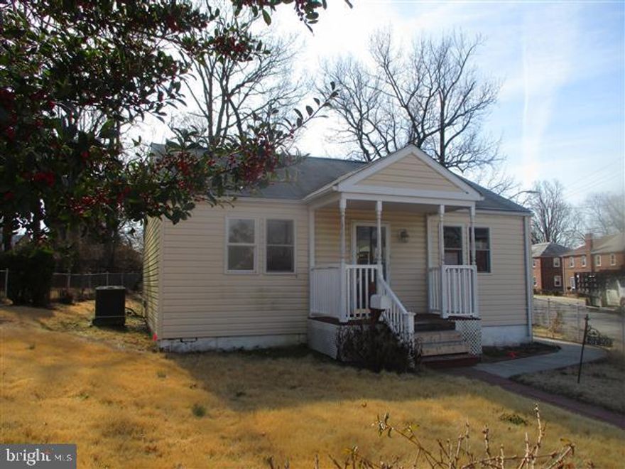 Cute Starter home offers deep driveway and detached 2 car garage in rear with shed. Covered front porch and enclosed rear sun room. Open floor plan on main level features 2 bedrooms and full bath. Nice size kitchen with lots of cabinet space. Lots of upgrades done in the pass to include windows, roof , hvac and more. Full basement offers endless possibilities.