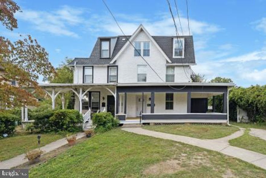 Welcome to this beautifully renovated 1, 2, or 3-bedroom unit in the heart of historic Ridley Park. This updated gem blends timeless charm with modern upgrades, featuring a chef-inspired kitchen with granite countertops, stainless steel appliances, and ample cabinetry. The brand-new bathroom showcases designer tile and contemporary finishes. Large windows throughout allow for abundant natural light, creating a bright and inviting living space. A shared front porch adds to the home’s charm and curb appeal.
The unit offers three spacious bedrooms and has been recently renovated throughout. The kitchen is thoughtfully designed for both function and style, with premium finishes and appliances. The bathroom has been fully modernized with elegant, high-end tilework. Sunlight pours into every room through oversized windows, enhancing the home's warmth and character. Situated in a prime Ridley Park location, the property is close to shops, parks, and public transportation, offering both convenience and community.