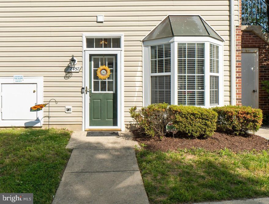 Gorgeous, end unit condo in desirable location! Upgrades galore! Fresh paint! 9-foot ceilings! New luxury vinyl plank flooring! New carpet! New furnace 2022! Updated baths! Updated lighting! New hot water heater! Open foyer! Oversized living room and dining room area! Spacious kitchen with ceramic tile backsplash, recessed lighting, new stove and new garbage disposal! Storm doors on front and back! Huge primary bedroom with large closet and large primary bath! Additional large second bedroom! Hall bath with lots of room! Living room with atrium door to fenced yard! Much more! Separate storage area! Immaculate inside and out! Easy access to Annapolis, DC, Baltimore, Fort Meade, NSA and Andrews Air Force Base! Show and sell! A 10++++