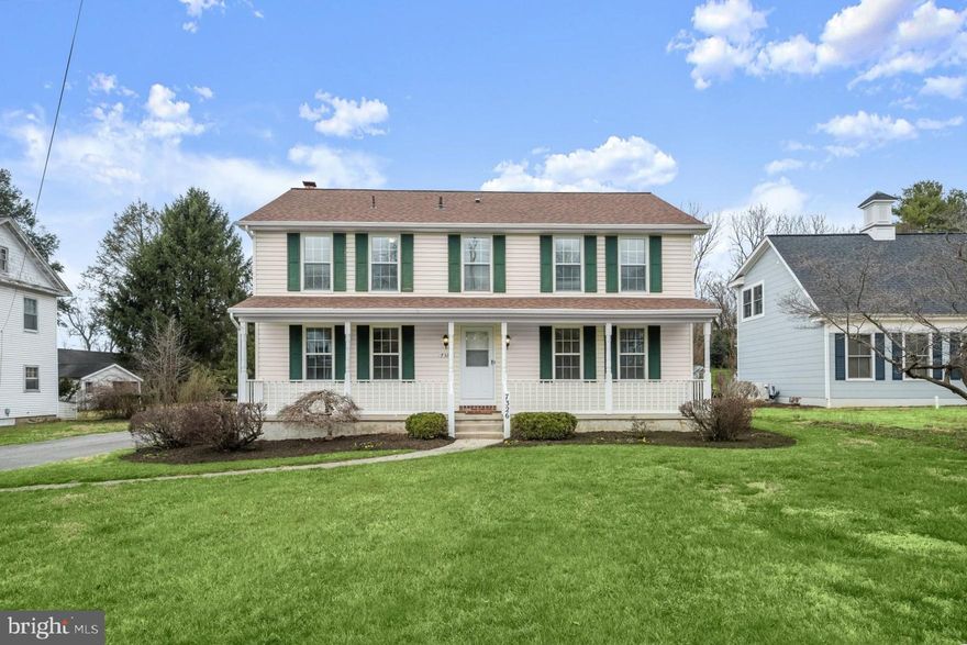 Nestled in the heart of Sykesville, 7326 Springfield Avenue is a gracious colonial offering the perfect blend of modern updates and classic charm. Step inside to discover wide-plank luxury vinyl flooring, plush carpet, and a fresh, neutral color palette. A welcoming foyer is flanked by formal living and dining rooms. The eat-in kitchen is a chef’s delight, featuring sleek stainless steel appliances, ample cabinetry, and a sunlit breakfast room with direct access to the screened-in deck ideal for outdoor dining and relaxation. Just off the kitchen, the cozy family room is anchored by a fireplace, creating a warm and inviting space for gatherings. A powder room and convenient garage access complete the main level. Upstairs, the spacious primary bedroom boasts a walk-in closet, an additional closet, and an en-suite bath. Three additional bedrooms, a full bath, and a dedicated laundry area complete the upper level. The unfinished lower level presents endless possibilities for customization, whether for storage, a home gym, or additional living space. Outside, a detached two-car garage and ample rear parking add to the home's appeal. Recent updates include new LVP flooring, carpet, lighting, hardware, and fixtures throughout, ensuring a move-in-ready experience. Enjoy the charm of Historic Downtown Sykesville just a short stroll away, where Main Street’s boutiques, cafes, and shops offer a vibrant community atmosphere. Outdoor enthusiasts will appreciate nearby Piney Run Park, South Branch Park, Millard Cooper Park, and Little Sykes Railway Park. Commuters will find convenience with easy access to MD-32, MD-26, MD-97, and I-70.