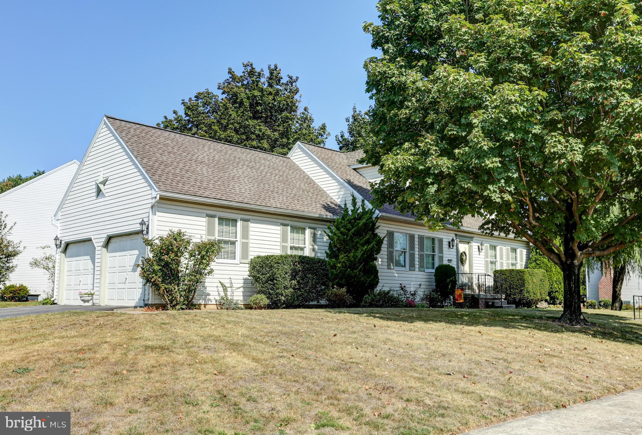 Finally, the one you've been searching for! This charming and spacious gem is nestled in highly-coveted Greenbriar Glen, where it's safe and serene and close to all the conveniences you'll need. This lovely Cape Cod is extremely well-maintained and features a large bedroom and full bath on the main floor, along with 2 more sizeable beds and full bath on the upper level. On the main level, you'll also find a roomy kitchen with breakfast area and gorgeous formal dining room. You're sure to be pleased by the size and comfort of your beautiful 4-seasons sunroom and the living room with its cozy fireplace and abundance of natural light. There's a lower-level workshop as an added bonus. The oversized 2-car garage and driveway, along with virtually unlimited, safe on-street spaces mean plenty of parking for you and your guests. The shed, attic and full basement provide ample storage for all your stuff. Appliances and window treatments come along with the property. Homes this wonderful and attractively priced in this sought-after neighborhood don't come on the market often. So, don't delay. Make your showing appointment now. This fantastic home will not be available for long!