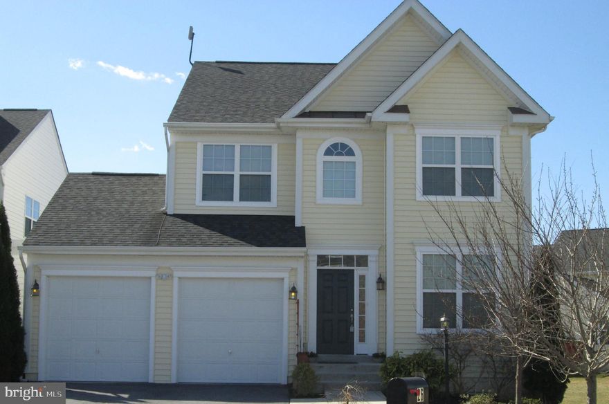 Welcome to this Spacious & well maintained Colonial in the well sought after Hammonds Mills Community. With 4 bedrooms, 3 1/2 Baths, absolutely stunning with upgraded appliances, granite counter tops, hardwood floors throughout the main floor.  This home has a 16x2 Trek Deck with Pergola, and beautiful lower covered patio with Ceiling Fan which provides extended outdoor living for entertaining.  Enjoy this patio even in rainy weather.  This home also has wonderful landscaping which blooms through spring and fall.  Open floor plan concept. Master Bedroom has a cozy sitting room attached, soaking tub, and double vanities.  Full basement with wall to wall carpet, bedroom and full bath.  Convenient Laundry 2nd floor laundry.This home is a must see.   Home Warranty included. $500 allowance decorating allowance included.  Quiet setting in a cul-de-sac which is great for the families safety.