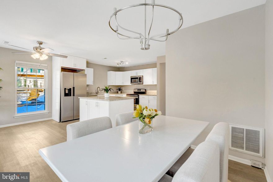 Beautiful updated townhome in Leesburg Va close to Historic Downtown and Outlets/Shopping! This lovely home features LVP flooring, newly painted, beautiful white crisp kitchen cabinets with quartz counters. Stainless steel appliances, all new carpet and brand new vinyl double hung windows installed just a week ago! Bathrooms have all been updated also. Ceiling fans/lights have all just been added to all 3 bedrooms so no more dark rooms like most of these units have! Move in ready for that new family looking for a cozy townhome close to Leesburg shops and all Olde Town has to offer! Community pool is just steps away so no getting in your car. Easy access to Dulles Airport/Toll road and 30 minute commute to DC. (Agent Owned) Pictures uploaded by 2/5/26