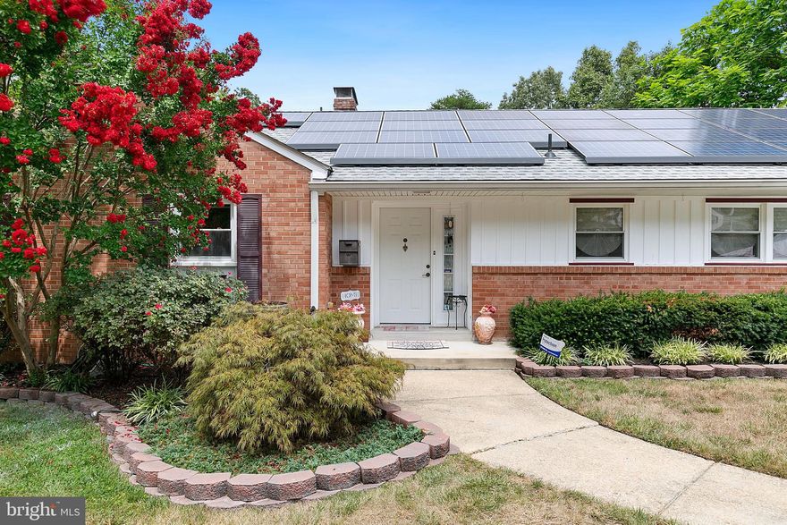 Fall in love with this charming 5-bedroom, 3-bath home boasting over 1,700 sq ft of living space. Conveniently located just far enough from the hustle and bustle yet close to everything, this rambler immediately captivates with its open, airy feel. The open living room, dining area, and kitchen blend a traditional floor plan with a modern twist. Spacious bedrooms and updated bathrooms and 2 wood burning fireplaces completes this inviting home.

The heart of the home is the updated galley-style kitchen, seamlessly merging style and utility. Adorned with granite countertops, updated cabinetry, and stainless steel appliances, this space is perfect for aspiring chefs and entertainers alike. The open concept design connects the kitchen to the breakfast nook, dining area, and living room, forming a fluid space that encourages social interaction and shared moments.

Move the fun down to the large finished lower level with a separate entrance and a second separate washer and dryer. The lower level features two bedrooms, a large full bath, and an expansive open space, making it ideal for entertaining guests or as an in-law suite or roommate accommodation.

Step outside to your own resort-like private backyard, offering serenity and unmatched privacy where summer days and autumn evenings can be savored in tranquility. From the large deck to the patio with a pond, this home encapsulates the best of both worlds—privacy and convenience. Enjoy amazing privacy to find your zen without compromising on location.

In addition to all the amazing features of this home, you'll enjoy significant savings on electric bills thanks to the solar panels. Don't be surprised if your monthly electric bills are sometimes less than $5! 
This home is a must see with so much value