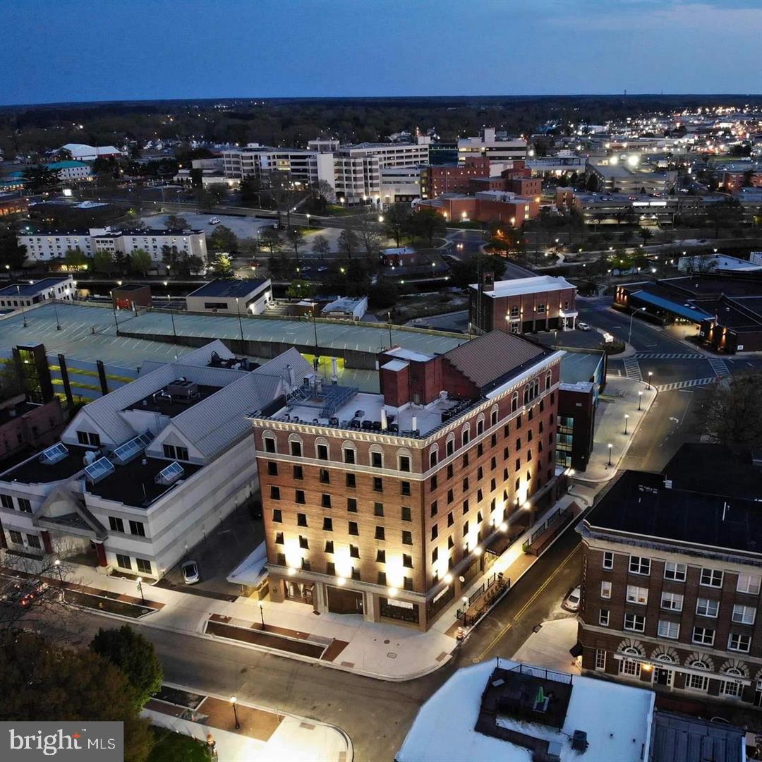 Beautifully finished office space in the heart of downtown Salisbury. Located on the 3rd Floor of the Old Wicomico Hotel building which has been completely remodeled. The space is ADA compliant and comes with an elevator. The reception area has a built-in reception desk with a granite countertop, 1 large private office , an open floor plan , a private conference room and a kitchenette. Added bonus and free of charge, there's a very large shared conference room on the 5th floor that can be reserved at any time. Located off rt 50 East and Rt 13 at the intersection of N Division and E Main St. Just walking distance to downtown bars and restaurants like Mogan's Oyster house, Brew River on the water, Roadie Joe's and many others.