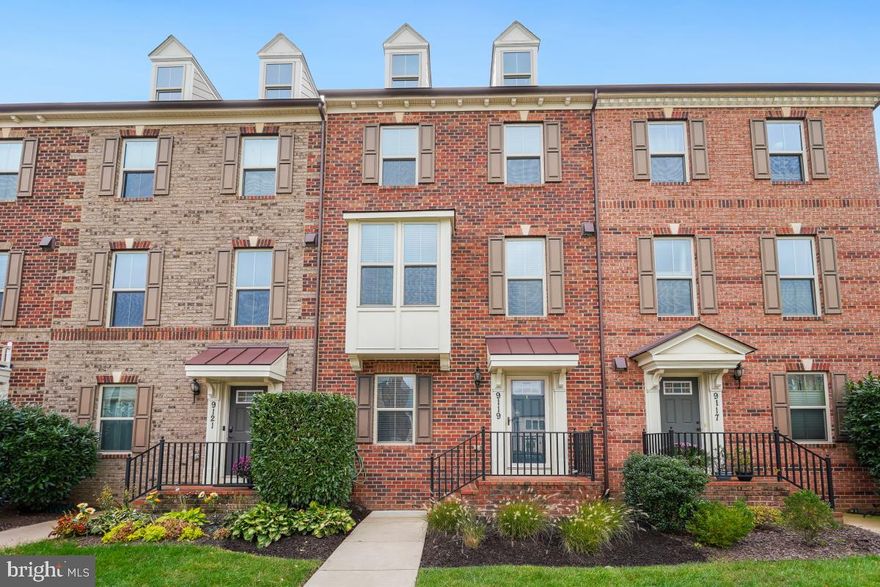 Oh what lovely views of green space from both the front and back windows in this lovely pristine townhome!  Hardwood floors throughout entry level, main level and hallway of upper level, oak stairs w/wrought iron railings, carpeted bedrooms.  Entry level with a spacious recreation room; TWO closets; FULL bath rough-in with a storage closet; and two car garage entry.  Main/2nd level boasts Gourmet kitchen with upgraded stainless steel appliances, granite counters, large island w/3 large elegant pendant lights, dining area, family room with access to large deck, living room with bump out window and half bath. Recessed lights throughout the main and upper levels. Upper level with large Primary bedroom with large walk-in closet, ensuite bath with ceramic tile, shower and soaking tub.  Separate laundry room with GE washer and dryer.  Two additional carpeted bedrooms and full hall bath complete the upper level. No need to worry about parking with your 2 car garage plus ample parking both in the front and back of the house.  Enjoy ALL the amenities that Urbana has to offer which are MANY.............  Please call helpful LA with any/all questions.