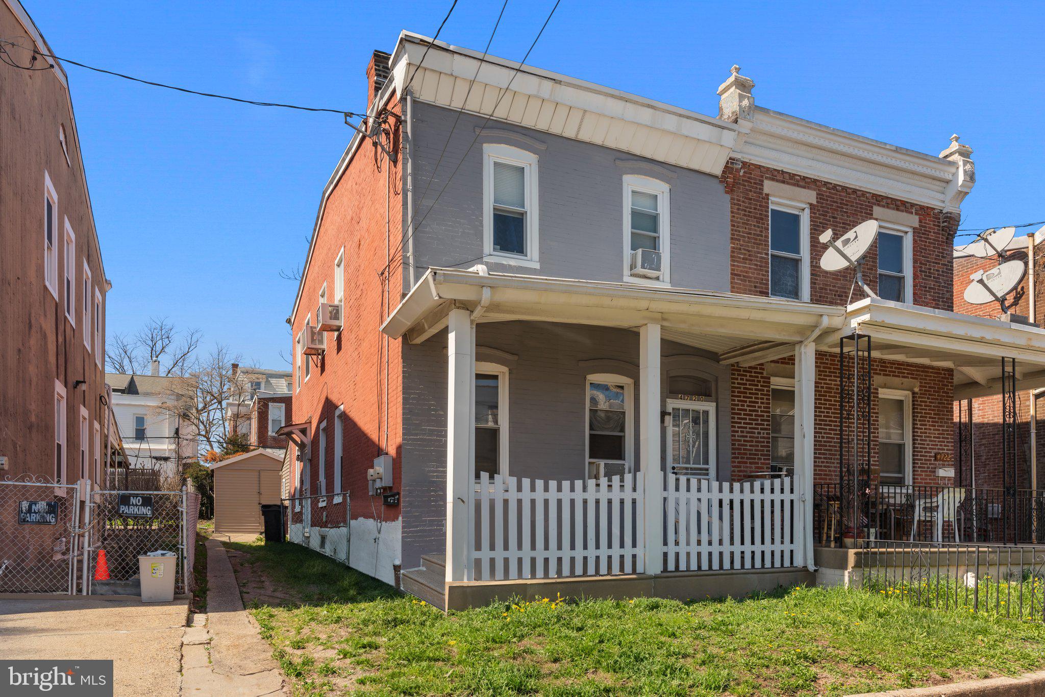Excellent investment opportunity at 4720 Penn St! This turn-key Twin 2x2 Duplex is perfect for investors or owner-occupants looking to generate immediate rental income. Featuring separate entrances, no shared common areas, and individual gas and electric utilities. Each unit offers a spacious living room, updated kitchen, two bedrooms, a full bath, and closet space. First-floor unit has side access, includes basement storage with a washer/dryer, and access to the fenced in backyard. Second-floor unit is accessed through the covered front porch. Recent updates include new roofs and new hot water heaters in 2024. This property has off-street driveway parking and a detached large shed/garage, offering potential for additional rental income. Currently generating $2,200 in monthly rental income with long-term tenants, or can be delivered vacant with notice. Conveniently located near public transportation. Buyer incentives available! This property qualifies for a 1% interest rate discount or up to 5% down payment assistance for an owner-occupant if qualified. Contact the listing agent for additional information.