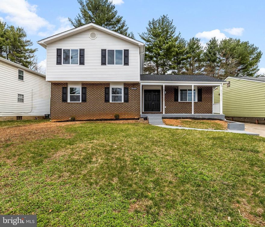 Discover your dream home at 3949 Mcdonogh Rd! This newly renovated 5-bedroom, 3.5-bathroom colonial offers the perfect blend of size, classic charm and modern luxury. Step into a stunning kitchen featuring sleek black quartz countertops, stainless steel appliances, and a custom black tile backsplash. The kitchen boasts an eat-at breakfast bar, under-cabinet lighting, and a convenient walk-in pantry. New luxury vinyl plank flooring flows throughout the home, adding a touch of elegance to every room. The main level impresses with a spacious living room, family room, and dining room, perfect for entertaining. You'll also find a main-level laundry and a versatile office space. Upstairs, the primary bedroom suite awaits with a luxurious en-suite bathroom, featuring a walk-in custom tile shower and double vanity with marble countertop. Three additional spacious bedrooms share another beautifully appointed custom tile bathroom. The huge basement offers even more living space with an additional bedroom, bathroom, family room, and utility room. Recent upgrades include a new roof, all new mechanicals, and new siding, ensuring peace of mind for years to come. Enjoy outdoor living in the fenced-in backyard, perfect for relaxation and entertainment.
 With over 3,300 square feet of living space, this meticulously renovated colonial home offers the perfect combination of space, style, and modern amenities. Don't miss your chance to make this exceptional property your new home!